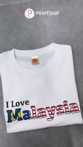 Adult/Kid Made in Malaysia T-shirt Baju Patriotic Patriotik Merdeka 1957 (Optional Custom Name Nama)
