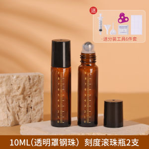Glass Essential Oil Roller Bottles Sample Size Perfume Eau De Toilette Sunscreen Small Sample Empty Bottles with Dropper