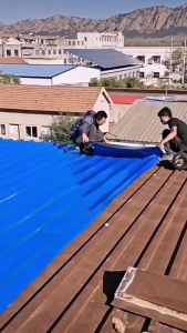 Color Steel Tile Waterproof Self-adhesive Membrane Roof Leak Repair Strong Butyl Heat