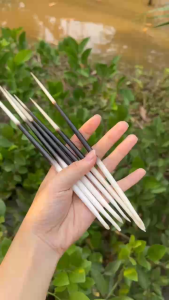 [MUA 5 TẶNG 1] Lông Nhím Dùng Đuổi C.huột Phao Câu Cá Trâm Cài Tóc Trang Trí