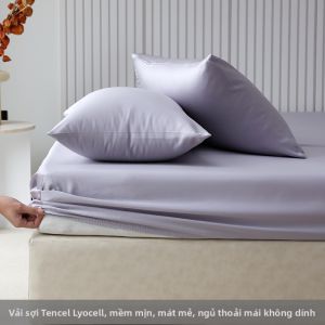 shui yang | Ga Phủ Tencel Cao Cấp Cảm Giác Mát Mẻ Bảo Vệ Nệm