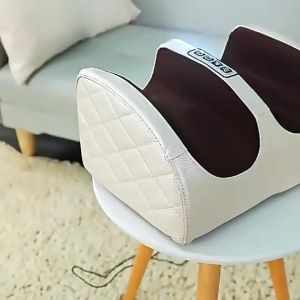 Electric Foot Massager Adjustable Modes Heating Therapy Muscle Relaxation Relief Legs Fatigue / Mesin Pengurut Kaki