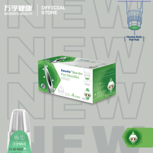 Easydrip™ Plus Pro Insulin Pen Needles 32G 4mm 10S 20S 30S Box Thin Wall High Flow Pain-Free Sterile Universal