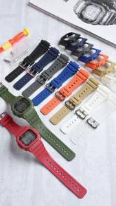 Rubber Resin Strap Case for Casio G-Shock DW5600HR/GW-M5610 GW-B5600 G-5600 Men Women Replacement Bracelet Band Watch Accessorie