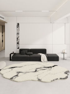 Minimalist Irregular Carpet Luxury Sensation Sofa Coffee Table Rug Simple Cloud Design Bedroom Living Room Floor Mat