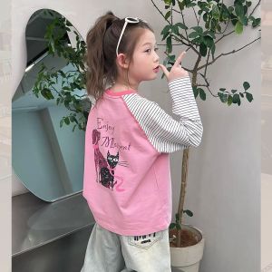 LIREGONGZHU | Loose Long Sleeve T-Shirt Kids