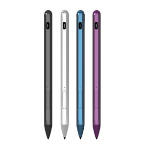 Tablet Stylus Magnetic Active Capacitive Stylus Type-C Rechargeable with 3 Pen Tips for HP Envy X360/Asus Vivobook Flip