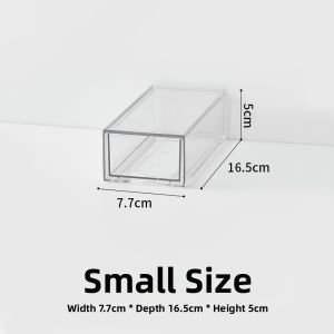 BANGJIAYI | Dustproof Transparent Acrylic Drawer Storage Box