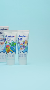 Jordan | Step 2 Junior Toothpaste | Age 6-12 Years | Grape (Bundle of 3)