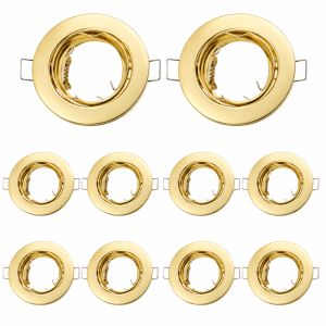 JOYINLED 1/10PCS LED Spotlights Frame Downlight Led Holders Cutout 60mm for MR16 GU10 Bulb Holder Recessed LED Spot Light