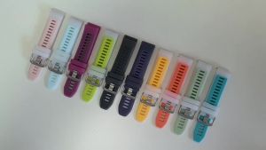 18mm 20mm 22mm Translucent Silicone Watch Band For Garmin Forerunner 570 265 255 165 265S Vivoactive 6 5 4 4S Venu 3S 3 2 Strap