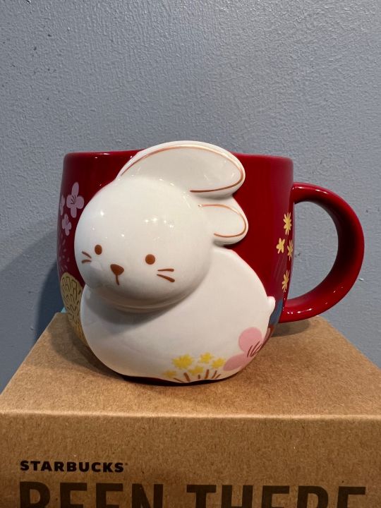 Starbucks Chinese New Year Rabbit Mug 2023 (Starbucks Year of the Rabbit Mug)  Starbucks CNY Rabbit Mug Starbucks Red Mug CNY Ceramic Cup & Saucer Set -  Lazada | Lazada PH