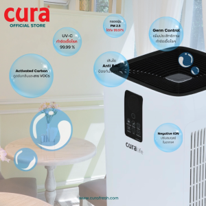 [พร้อมส่ง]เครื่องฟอกอากาศที่ทางการแพทย์เลือกใช้ CURA รุ่น CRL-M4U