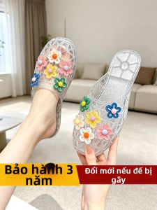 WUUJIA+ | Dép Bệt Thoáng Khí Jelly Cho Nữ