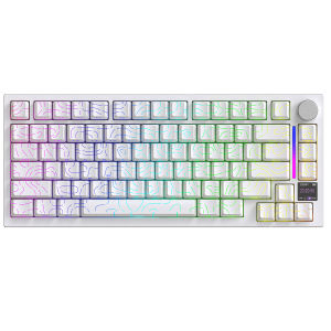 ATTACK SHARK | X820Ultra ATTACK SHARK Wireless  Mechanical Keyboard75% Gasket-mounte Bluetooth/2.4G Wireless/Wired Mechanical Keyboard