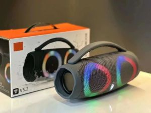 กันน้ำแบบพกพา100W ลำโพงบลูทูธพลังสูงไฟสีสันสดใส RGB ไร้สายซับวูฟเฟอร์ซับวูฟเฟอร์รอบทิศทาง Boombox