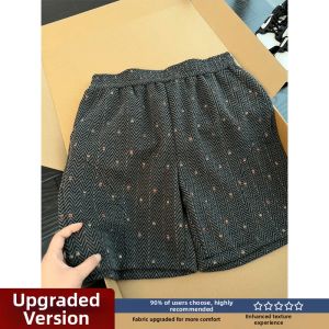 Summer Beach Casual American Style Knit Shorts