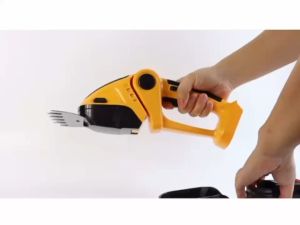 CHIC Garden Pruning Cordless Electric Hedge Trimmer Grass Trimmer 2 in 1 Shrub Pruning Mower Rechargeable Weeding Shears