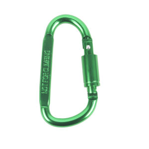 Tactical D Keychain Carabiner Clip Set Aluminium Alloy Tourist Hooks Fishing Carbin Buckle Caribiner Key Holder Keychain Camping