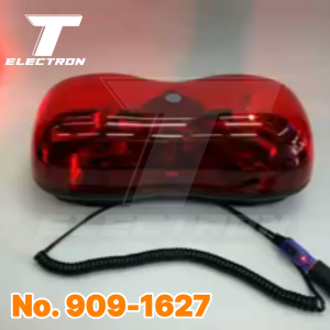 ไฟไซเรนทรงถั่ว ฮาโลเจนหมุนอัตโนมัติ รุ่น 909-1 (12V)  ติดรถได้ทุกประเภท