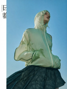 Airy Hooded Lightweight Jacket