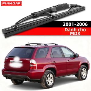 PINMOAP Lưỡi Gạt Nước Kính Chắn Gió Phía Sau Cho Acura MDX 2001-2006 Thay Thế Lưỡi Gạt Nước Cao Su Im Lặng Liền Mạch