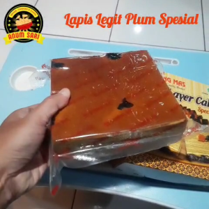 Kue Lapis Legit Spesial KOTAK 900 Gram / Kue Kering Lebaran - Anum Sari