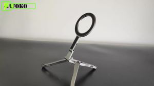 Giá Đỡ Điện Thoại Mini Gấp Gọn Bằng Nhựa ABS Có Nam Châm Gắn Được Trên Ô Tô Kèm Móc Tương Thích Với Magsafe Nhẹ 36g Di Động Đa Năng