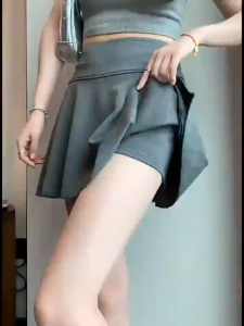 Leisure กระโปรงเทนนิส กระโปรงโยคะ เหมาะกับใส่ออกกําลังกาย วิ่ง ผ้าใส่สบาย (ไม่มีกระเป๋า)