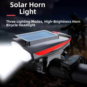CHELINI | Solar Charging Night Riding Lamp With Horn for Kids Bike