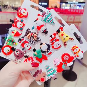Harga Grosir - Jepit Rambut Tema Natal / Jepit Rambut Christmas / Hairclip Christmas