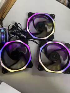 M22/V10 Quạt tản nhiệt Coolmoon Led RGB Symphony 2019-vít