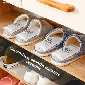 Deodorizing Bamboo Charcoal Shoe Inserts Moisture Absorber Anti-Mold for Boots And Leather Shoes Odor Eliminator Activated Charcoal Bag