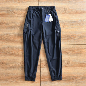 กางเกงขายาวลำลองชายทรงหลวมระบายอากาศได้ดี ทรงสามมิติ ทรงเข้ารูป กางเกงขายาวทำงานฤดูร้อน ทรงเข้ารูป สัมผัสเย็นสบาย หลากหลายสไตล์