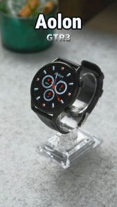 Aolon GTR3 Smartwatch AOD 8.8mm Ultra tipis 46mm Amoled WA Call Pace IP68 tahan air 110+ Sport models Pemantauan tekanan oksigen darah detak jantung jam tangan pria wanita terbaru 2025