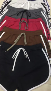 QUẦN ĐÙI NỮ PHỐI VIỀN PHONG CÁCH ĐƯỜNG PHỐ CHẤT VÃI MỀM MỊN CO GIẢN THOÁNG MÁT 38KG-53KGCÓ SIZE ĐẠI