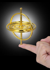 2024 Giáo Dục Tự Cân Bằng Chống Trọng Lực Con Quay Hồi Chuyển Ngón Tay Đồ Chơi Dành Cho Trẻ Em Khám Phá Khoa Học Vui Học Kim Loại Mini Quay Đầu Quà Tặng