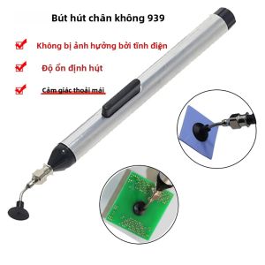 Bộ Dụng Cụ Hút Chân Không IC SMD Với 3 Đầu Hút Dụng Cụ Tháo Gỡ Bơm Hút Dụng Cụ Cầm Tay Phụ Kiện Cho Việc Tự Làm Tại Nhà Chất Liệu Nhựa