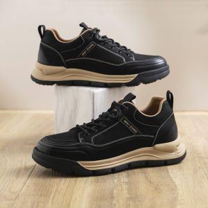 GOG | Height Increasing New Leather Suede Men Casual Shoes