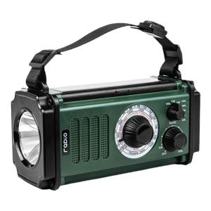 MEIDING | Crank Powered Multifunctional Emergency Tool with Solar Charging