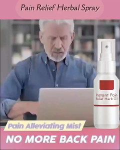 Pain Relief Spray Effective Deep Stimulation-free Instant Pain Herb Oil for Office Workers