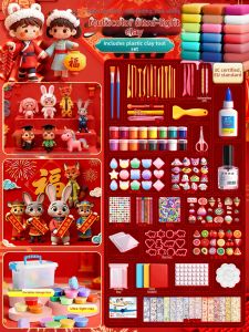 Non-Toxic Crystaline Ultra-Light Clay for Kids