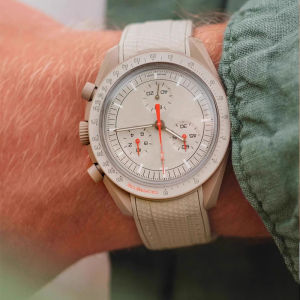 สายยาง TPU สำหรับนาฬิกา Omega X Swatch Co รุ่น MoonSwatch ขนาด 20 มม. ปลายโค้ง สายนาฬิกาซิลิโคนกันน้ำสำหรับดำน้ำและเล่นกีฬา