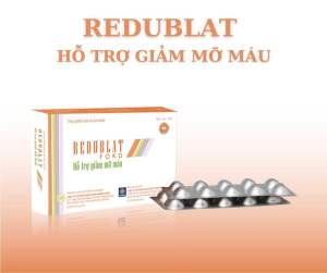 Redublat ford - Hỗ trợ giảm mỡ máu giảm nguy cơ xơ vữa động mạch( 30 viên/ hộp)