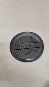 Ốp Nắp Bình Xăng vân carbon cho Toyota Raize đời 2021-2025 Mẫu nhựa cacbon cao cấp