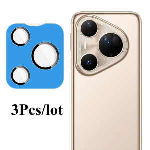 3 Pcs Camera Protector Glass Lens Film For Huawei Pura 80 Ultra Pura70 Pro 5G Phone Case Exclusive Self-positioning