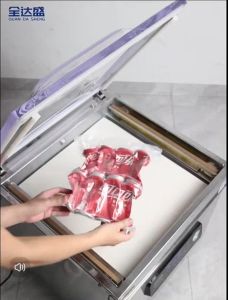 Table Top Double Seal Chamber Vacuum Machine