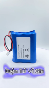 Pin sạc 12V Dung Lượng 2500mAh có mạch bảo vệ Jack Nguồn XH 2.54mm 2P Dùng cho quạt tích điện Loa Bluetooth GPS Wifi