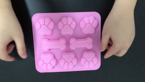【Non-Stick】DIY Silicone Cat Paw Baking Mold Reusable Pet Treats Cookie Chocolate Candy Ice Cube Mould