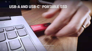 Kingston Dual Portable SSD USB 3.2 Gen 2 Durable Metal Casing SSD - Portable Data Storage